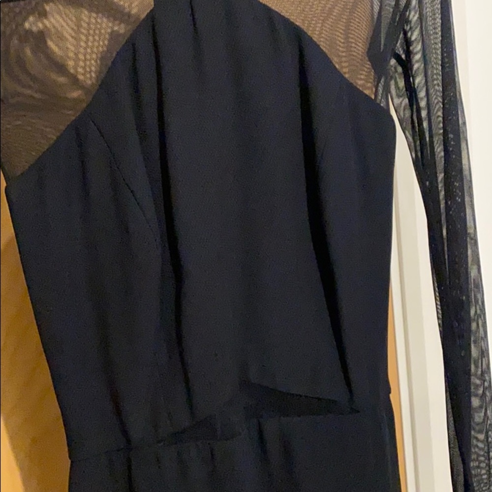 Vera Wang Navy Cocktail Dress